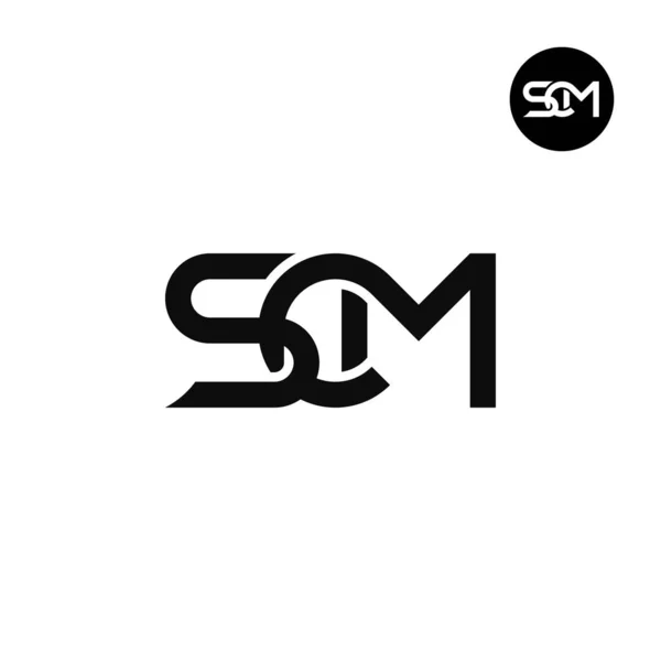 字母Scm主题图标志设计 — 图库矢量图片