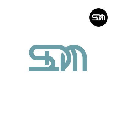 Harf SDM Monogram Logo Tasarımı