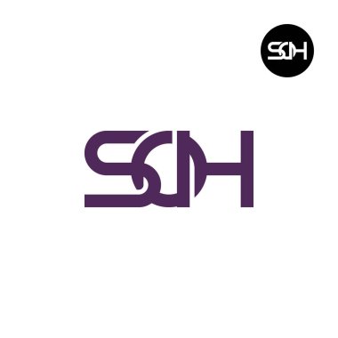 SOH Harfi Monogram Logo Tasarımı