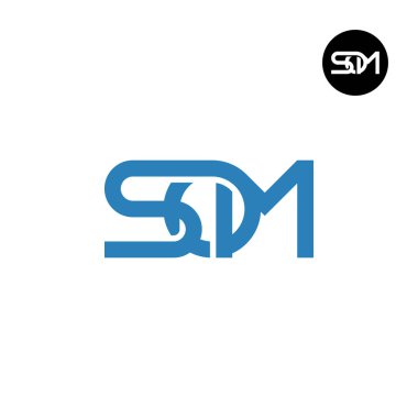 Harf SOM Monogram Logo Tasarımı