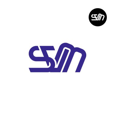 Harf SVM Monogram Logo Tasarımı