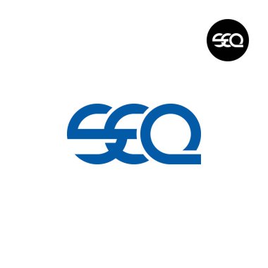 SEQ Harfi Monogram Logo Tasarımı