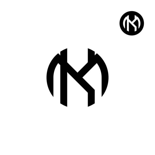 Буква Circle Bold Дизайн Логотипа — стоковый вектор