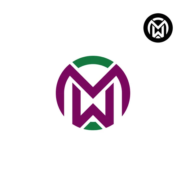 Double m letter logo lettermark mm monogram - type
