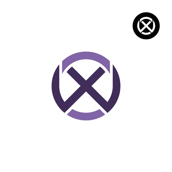 Літера Circle Сміливий Дизайн Логотипу — стоковий вектор