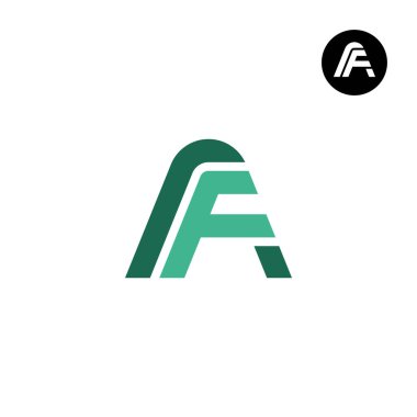 Harf AF FA Monogram Logo Tasarımı