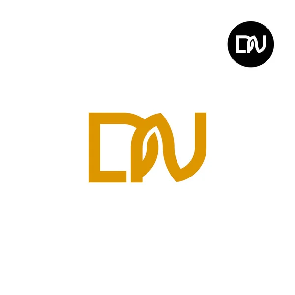 字母Dn主题图标志设计 — 图库矢量图片