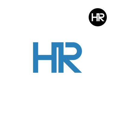 Harf HR Monogram Logo Tasarımı