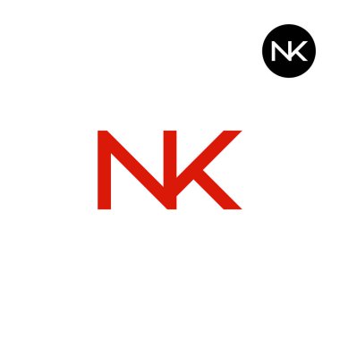 NK Harfi Monogram Logo Tasarımı