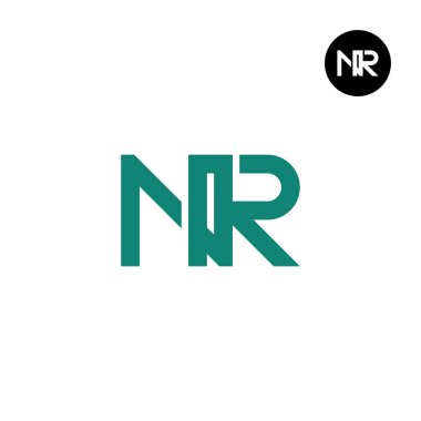 Harf NR Monogram Logo Tasarımı