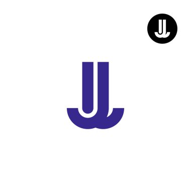 Harf JJ Monogram Logo Tasarımı