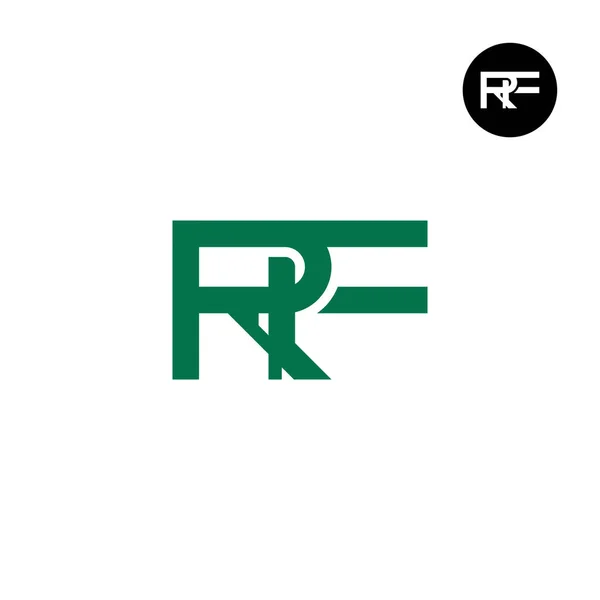 字母Rf字母组合标志设计 — 图库矢量图片