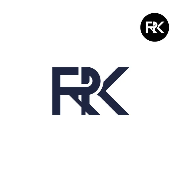 字母Rk字母组合标志设计 — 图库矢量图片