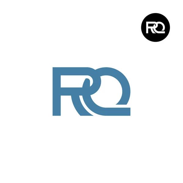 字母Rq主题图标志设计 — 图库矢量图片