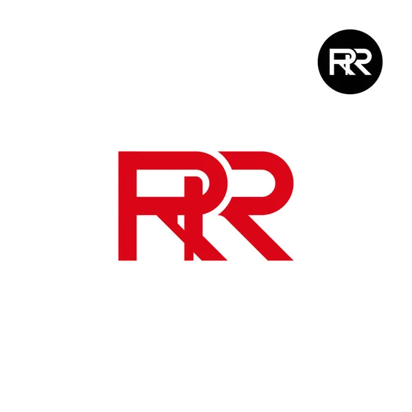 字母Rr正楷标志设计 — 图库矢量图片