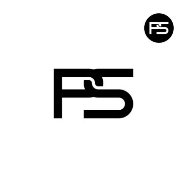 Harf PS Monogram Logo Tasarımı