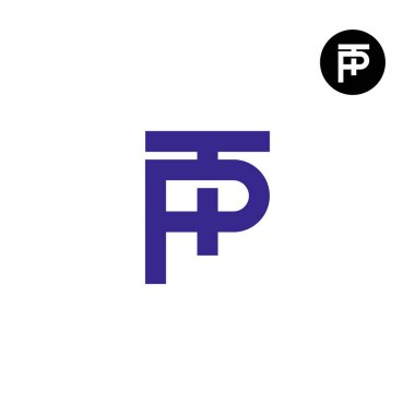 Harf PT Monogram Logo Tasarımı
