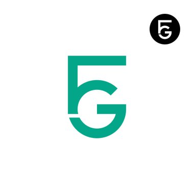 Harf FG GF Monogram Logo Tasarımı