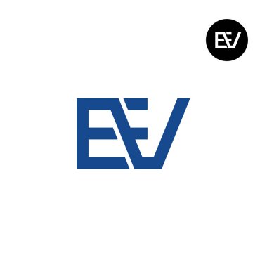 Harf EV Monogram Logo Tasarımı