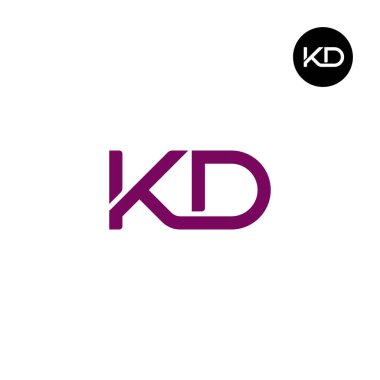 Harf KD Monogram Logo Tasarımı