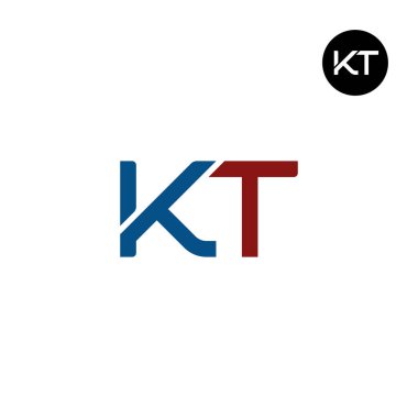 Harf KT Monogram Logo Tasarımı