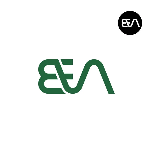 Σχεδιασμός Λογότυπου Μονογράμματος Eva — Διανυσματικό Αρχείο
