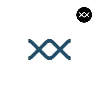 Harf XX XOX Monogram Logo Tasarımı