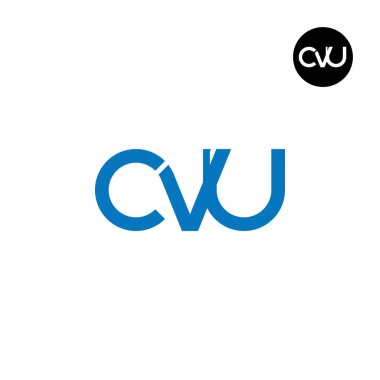 Harf CVU Monogram Logo Tasarımı