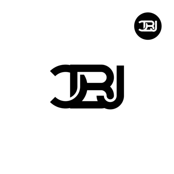 Літера Cbj Монограма Дизайн Логотипу — стоковий вектор