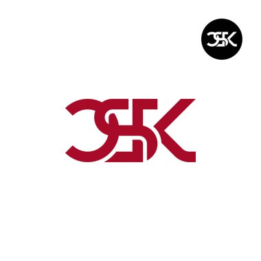 Harf CSK Monogram Logo Tasarımı