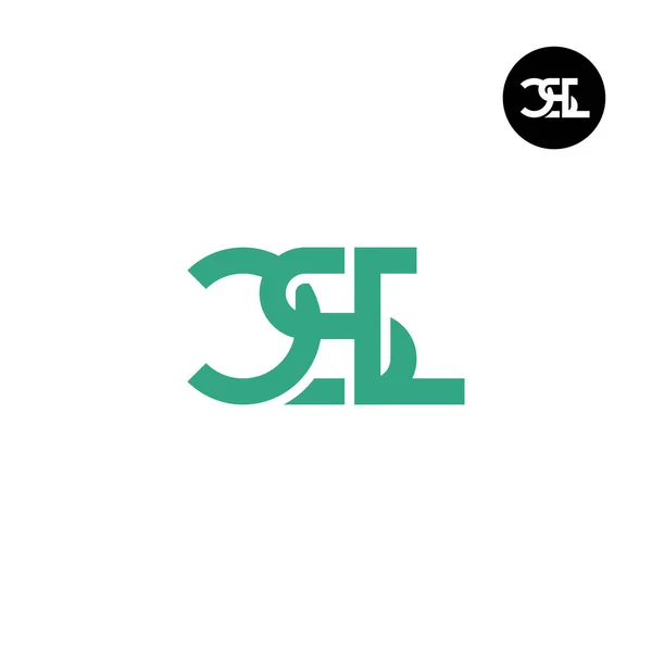 List Projektowanie Logo Monogramu Csl — Wektor stockowy