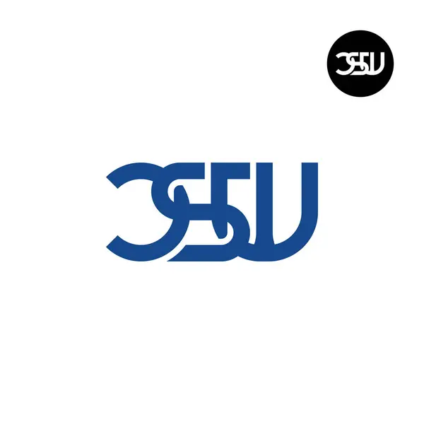 Harf CSW Monogram Logo Tasarımı