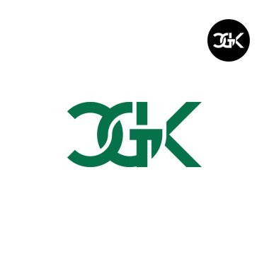 Harf CGK Monogram Logo Tasarımı