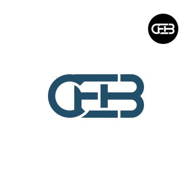 Mektup CEB Monogram Logo Tasarımı