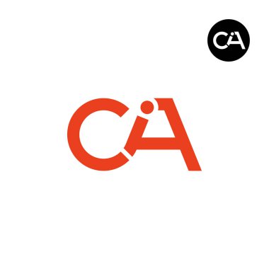 Harf CIA Monogram Logo Tasarımı