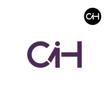 CIH Monogram Harfi Logo Tasarımı