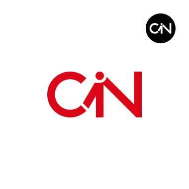 Harf CIN Monogram Logo Tasarımı