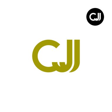 Harf CJJ Monogram Logo Tasarımı