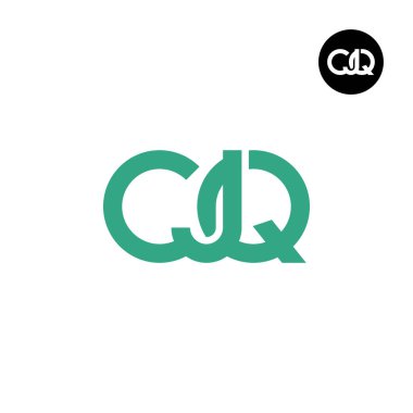Harf CJQ Monogram Logo Tasarımı
