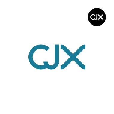 Harf CJX Monogram Logo Tasarımı