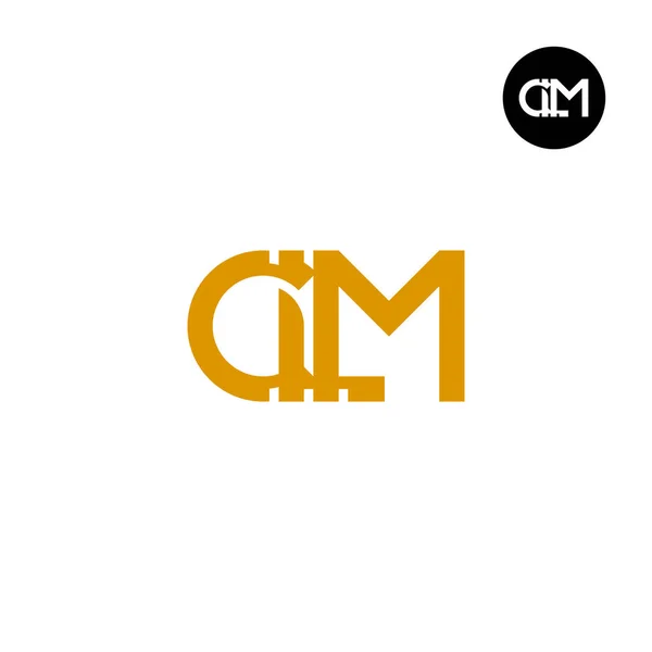 Логотип Letter Clm — стоковый вектор