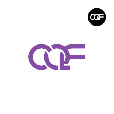 Harf CQF Monogram Logo Tasarımı