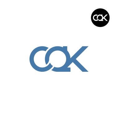 Harf CQK Monogram Logo Tasarımı