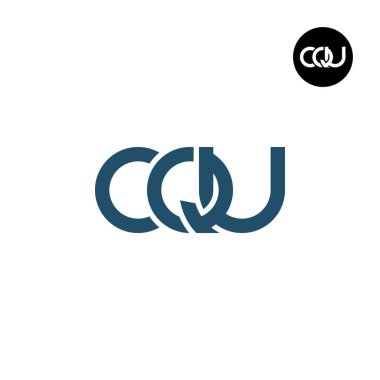 Harf CQU Monogram Logo Tasarımı