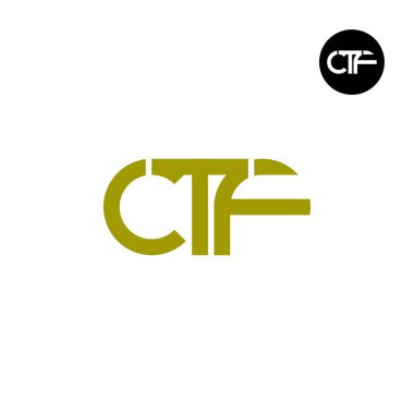 CTF Harfi Monogram Logo Tasarımı
