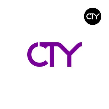 CTY Monogram Logo Tasarımı Harfi