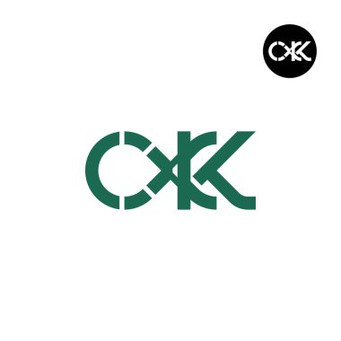Harf CXK Monogram Logo Tasarımı