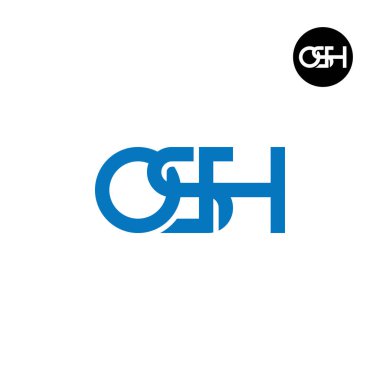Harf OSH Monogram Logo Tasarımı