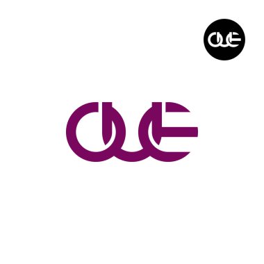 OUE Harfi Monogram Logo Tasarımı