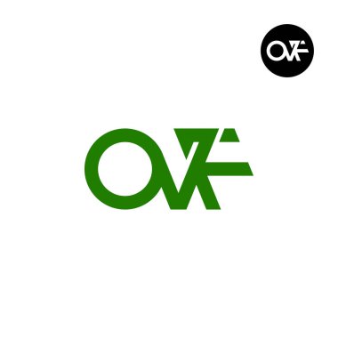 Harf OVF Monogram Logo Tasarımı